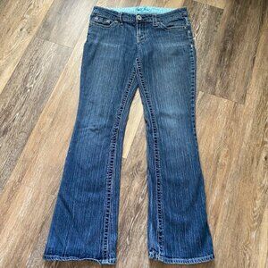 Guess Jeans Women’s Size 30 Bootcut Low Rise Modele Embroidered Pocket Denim